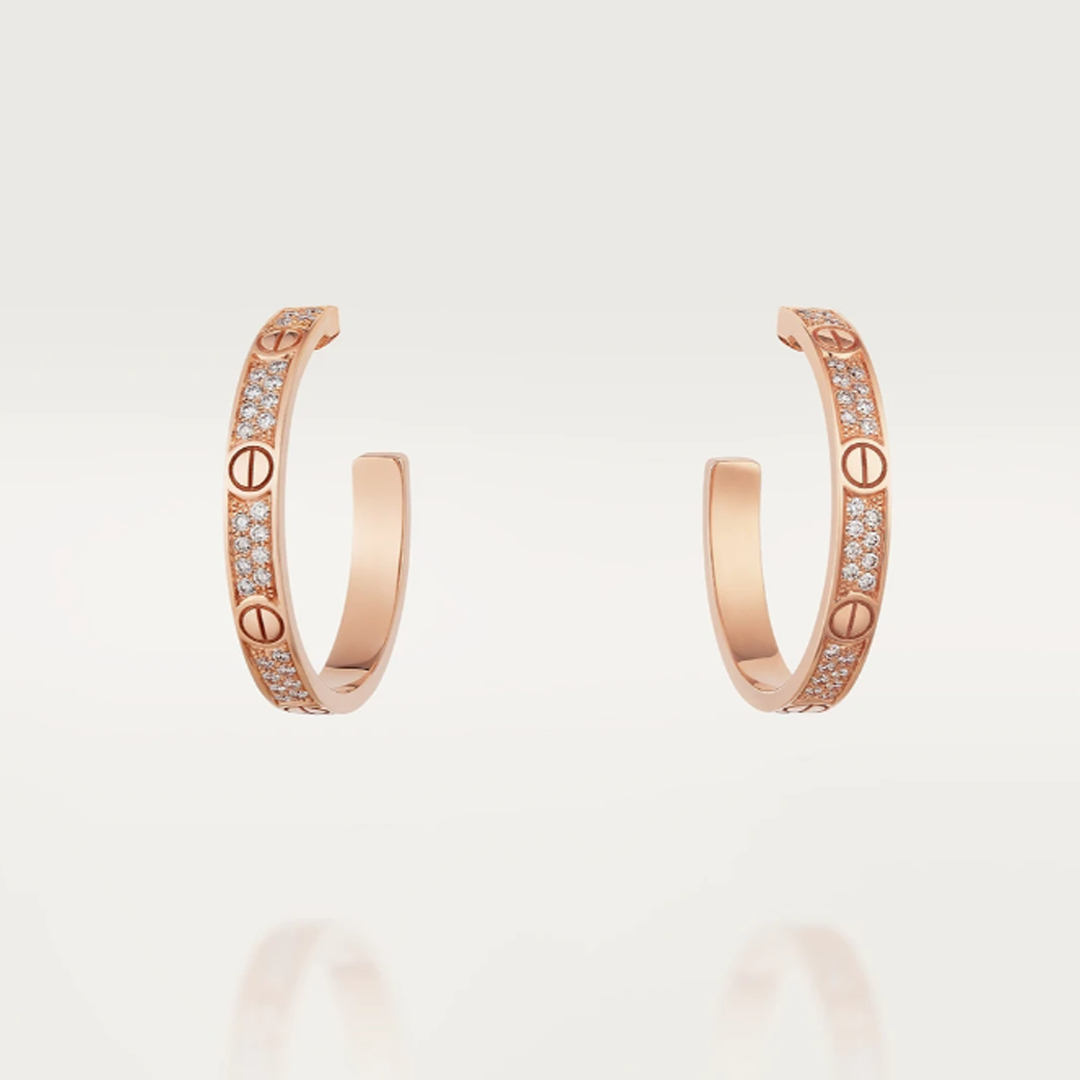 Louise Earrings - Diamond