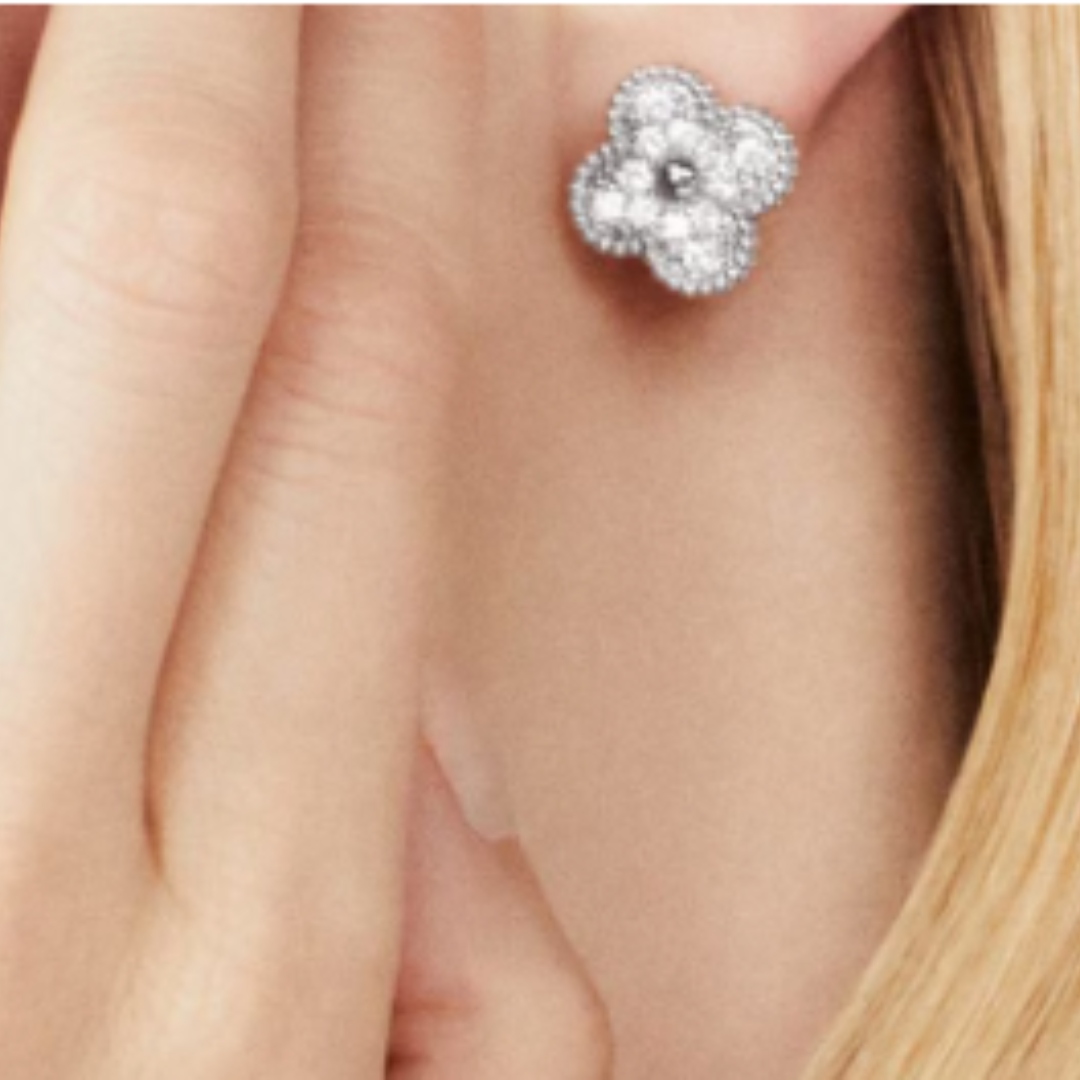 Coki Earrings - Diamond / Silver