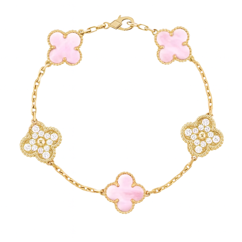 CLOVER | Golden Pink Bracelet Prestige