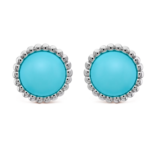 Sassy Earrings - Blue / Silver