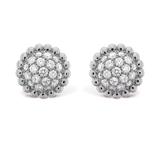 Sassy Earrings - Diamond / Silver