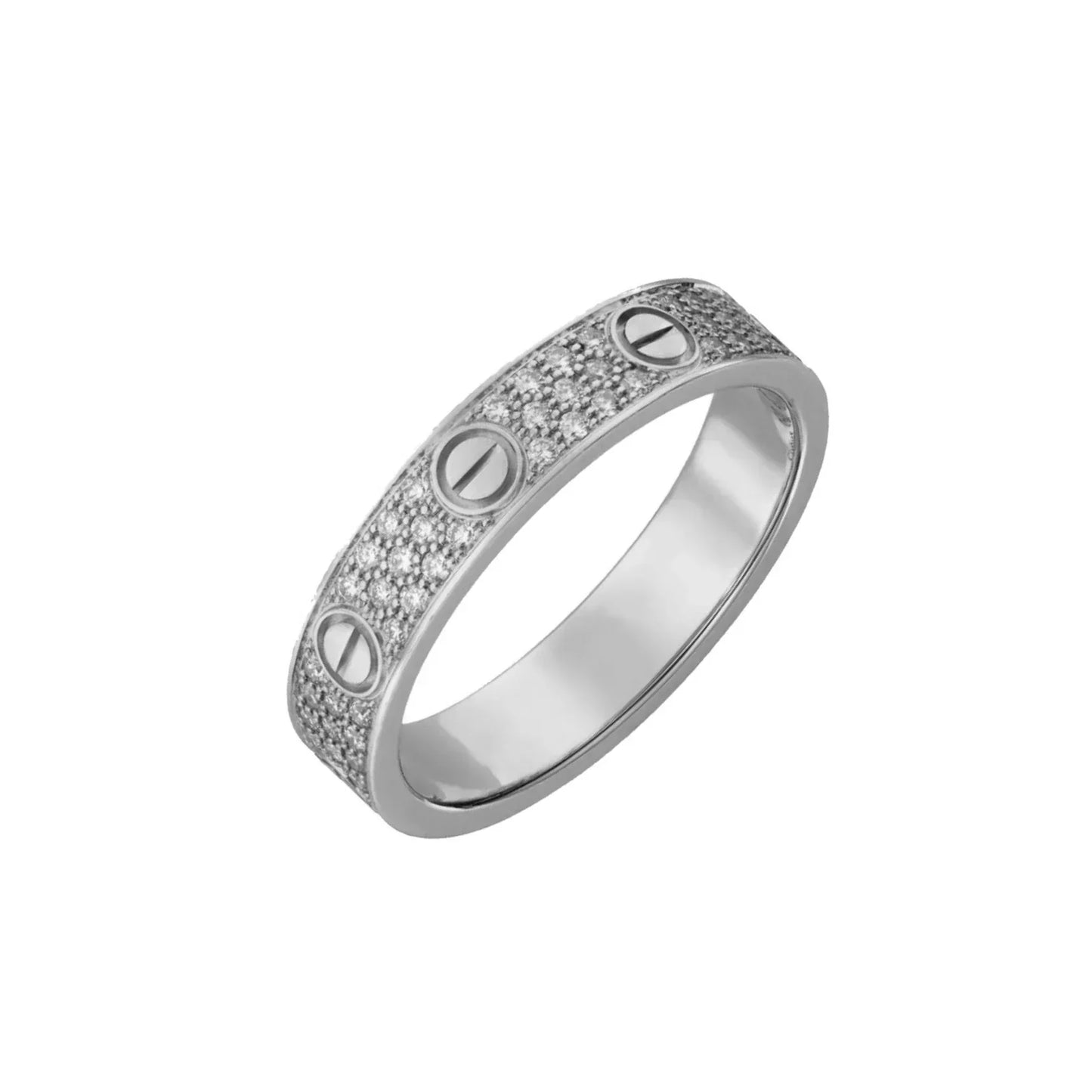 Ava Diamond Ring - Silver