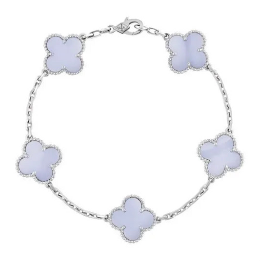 Clover Bracelet | Purple