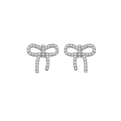 Tia Hoop Earrings - Silver
