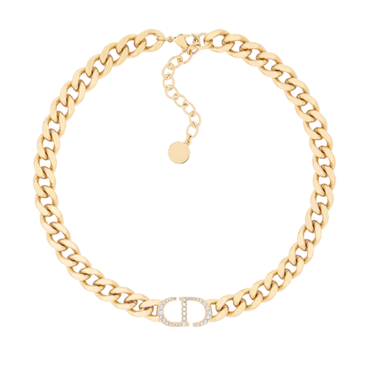 Diana Necklace - Gold Diamond (Logo)