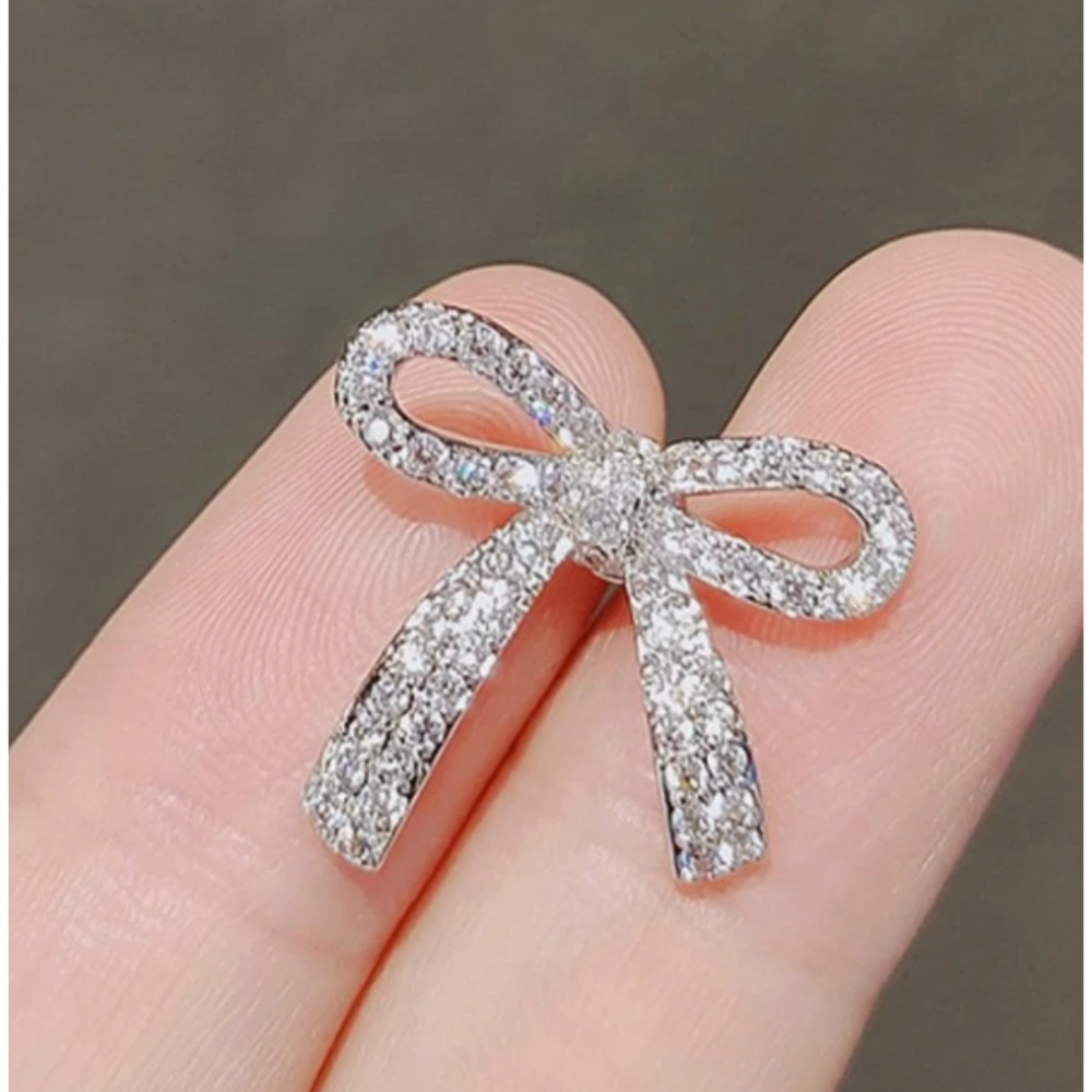 Tia Hoop Earrings - Silver